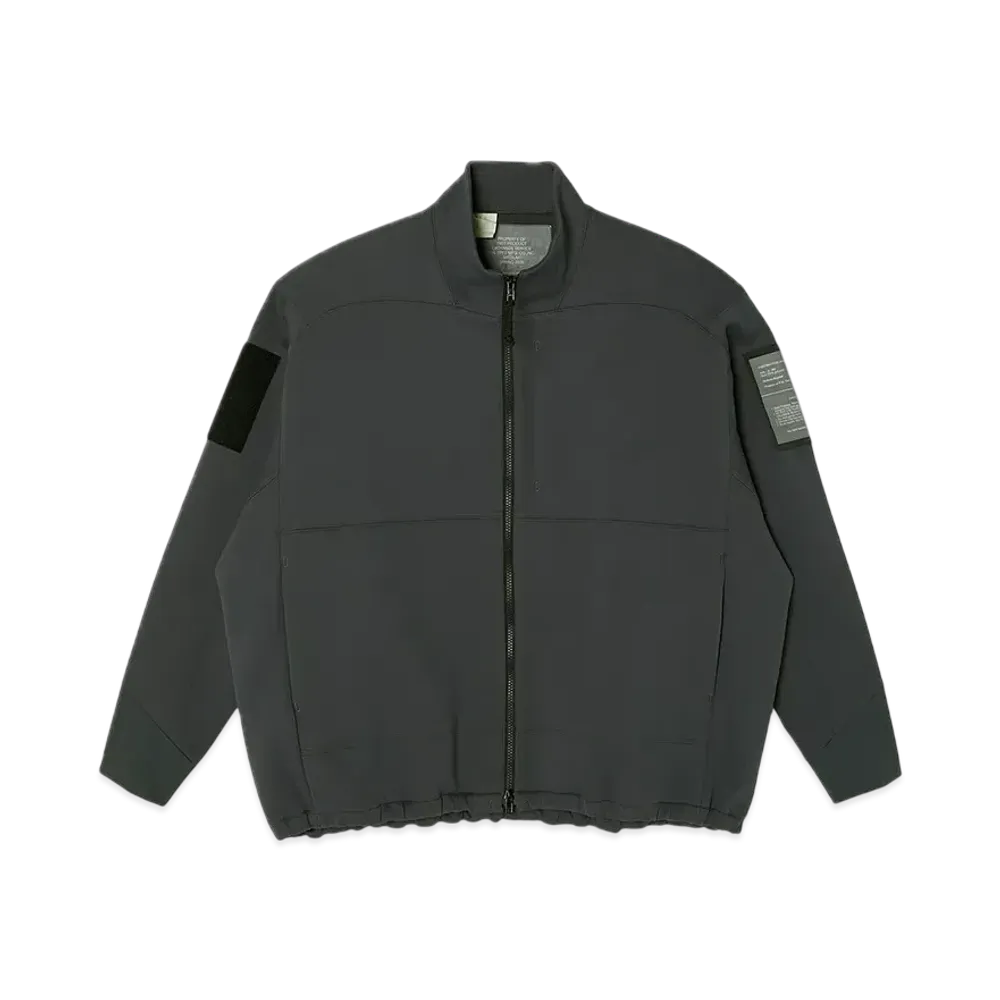 N.HOOLYWOOD Stand Collar Blouson "Charcoal"
