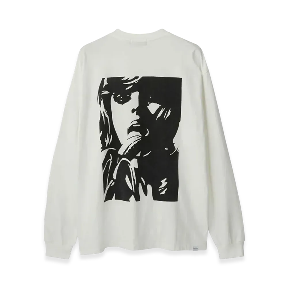 HYSTERIC GLAMOUR Banana LS T-Shirt "White"