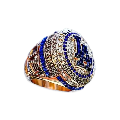 MLB Shohei Ohtani Dodgers World Series Ring 2024 (replica) "Gold/Blue"