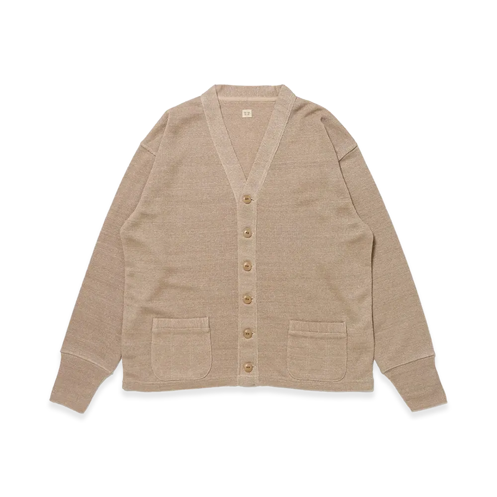 T.T Taiga Takahashi LOT.524 Work Cardigan "Beige"