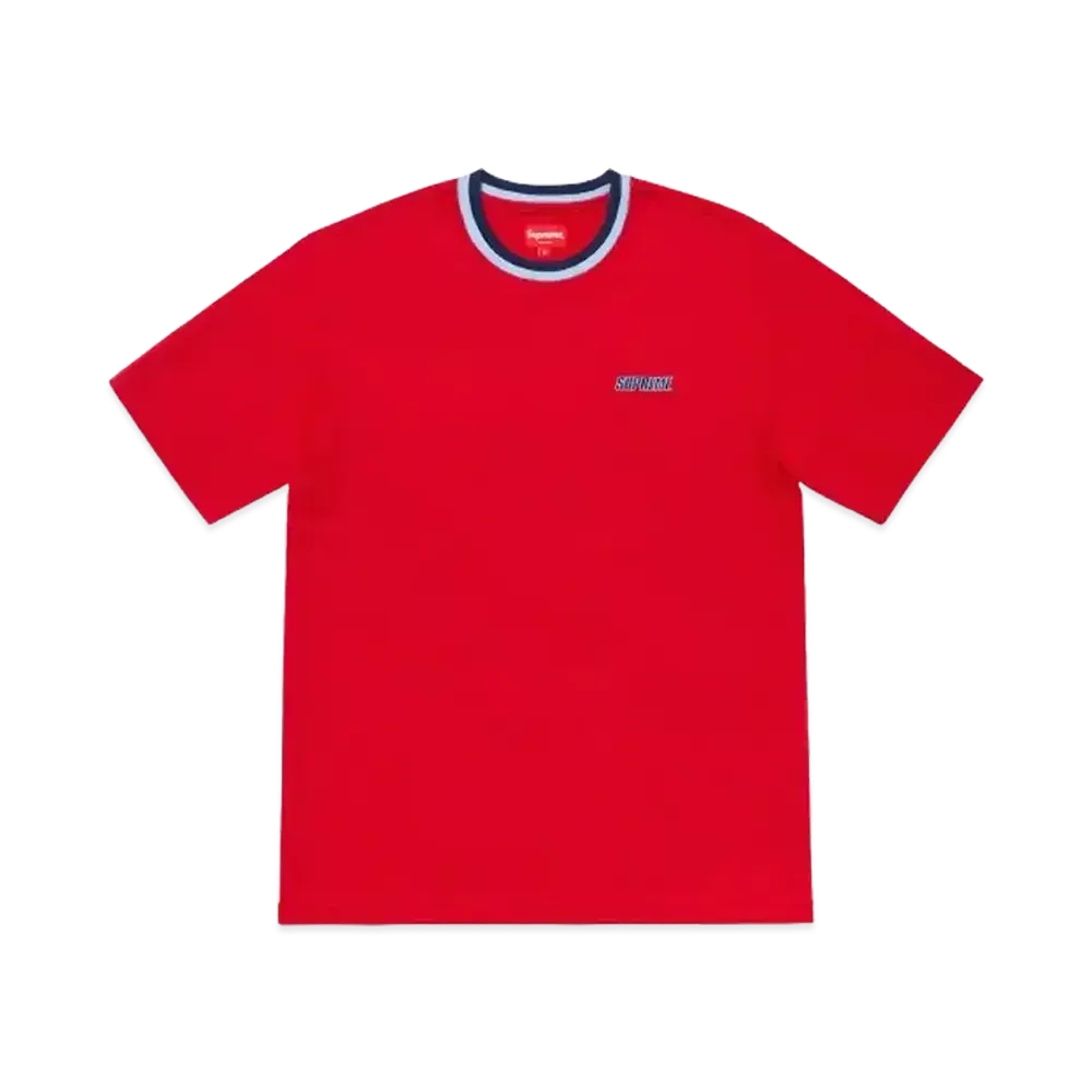 Supreme Split Rib S/S Top "Red"