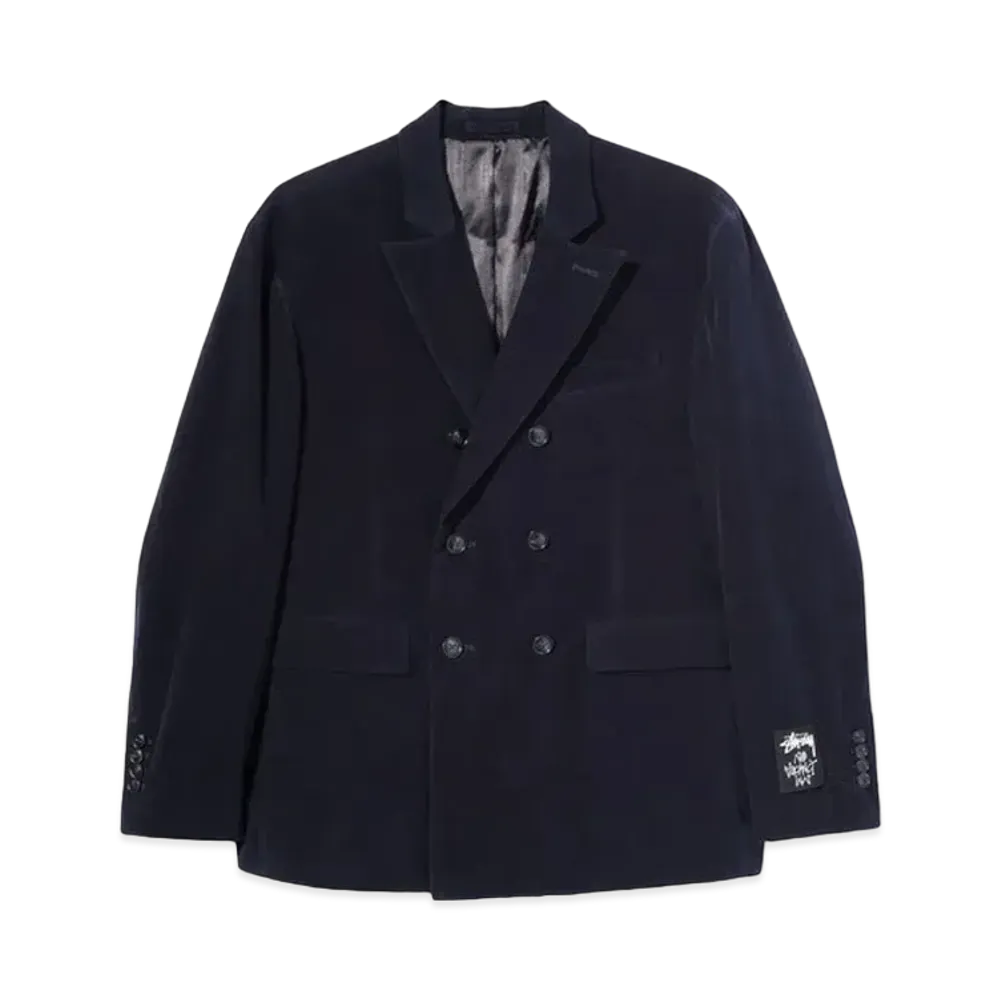 Stussy x No Vacancy Inn Double Breasted Blazer "Navy"