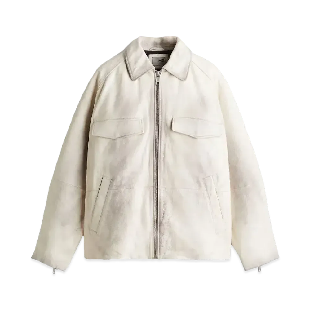HERONPRESTON x H&M H2 Leather Jacket "White"