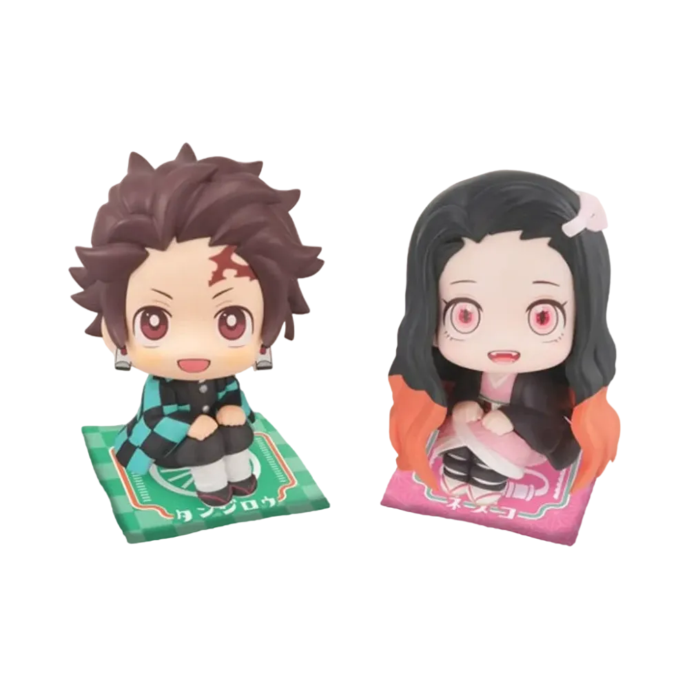 MegaHouse "Lookup" -Demon Slayer: Kimetsu no Yaiba- Tanjiro Kamado: Determined Ver. & Nezuko Kamado: Sunlight Immunity Ver. Limited edition with a cushion