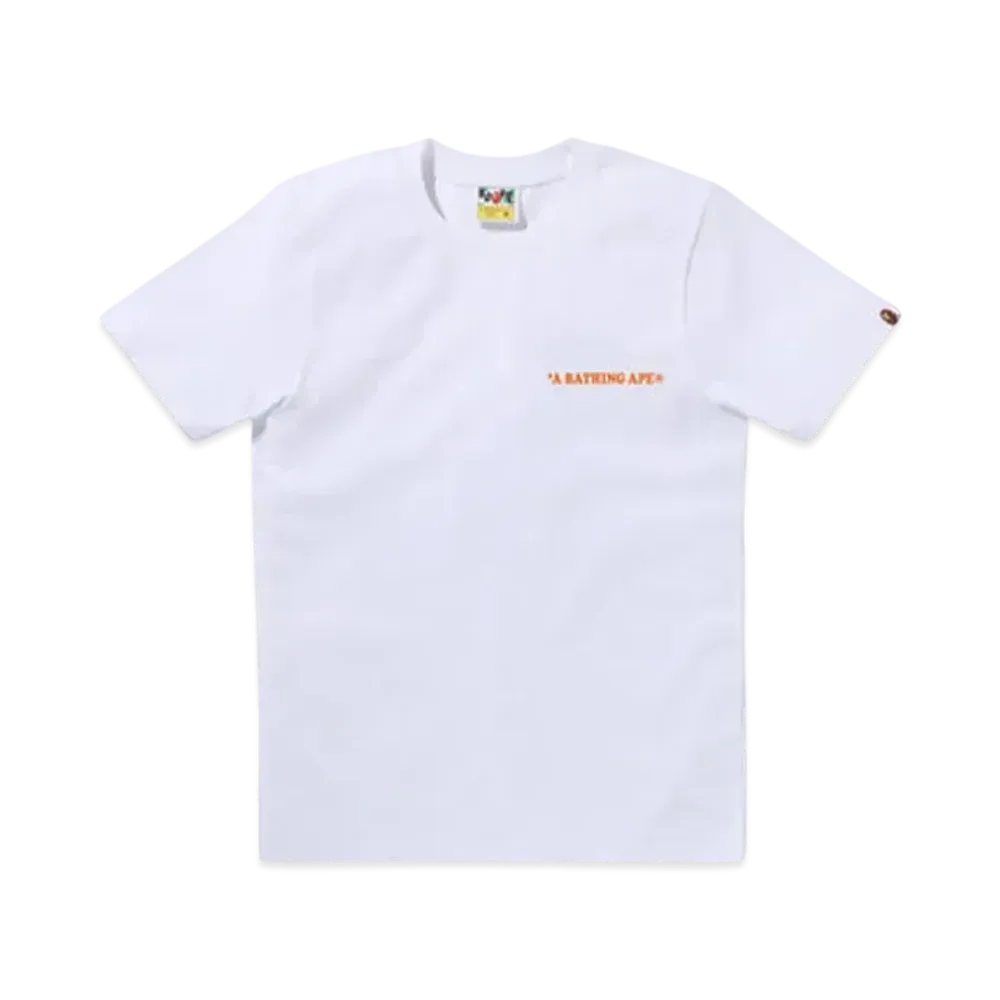 A BATHING APE A Bathing Ape Circle Tee "White"