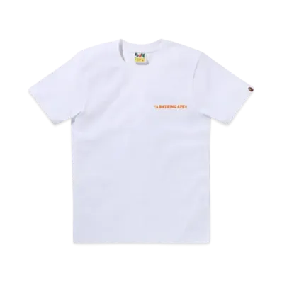 A BATHING APE A Bathing Ape Circle Tee "White"