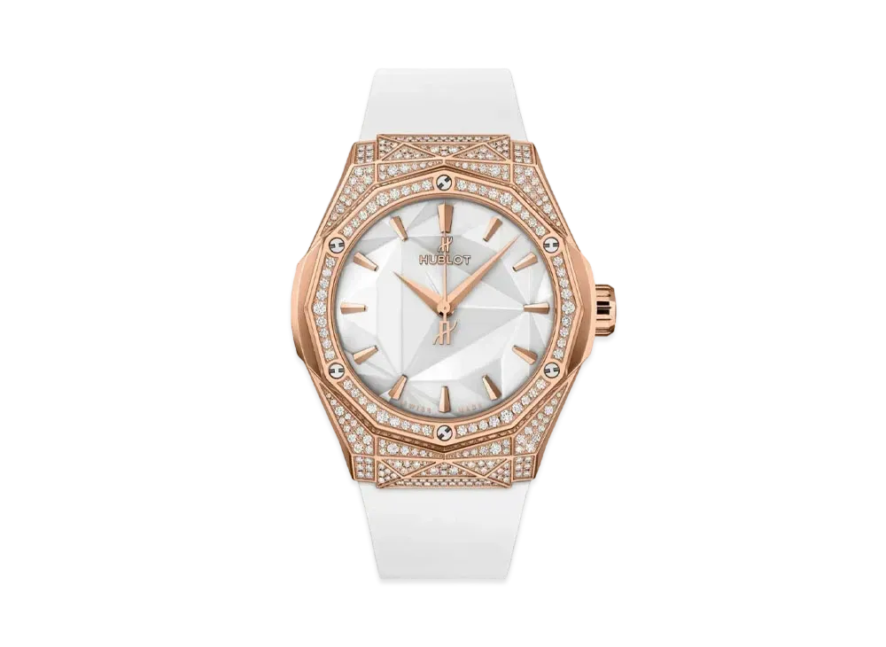 HUBLOT Classic Fusion Orlinski King Gold White Pave 40mm