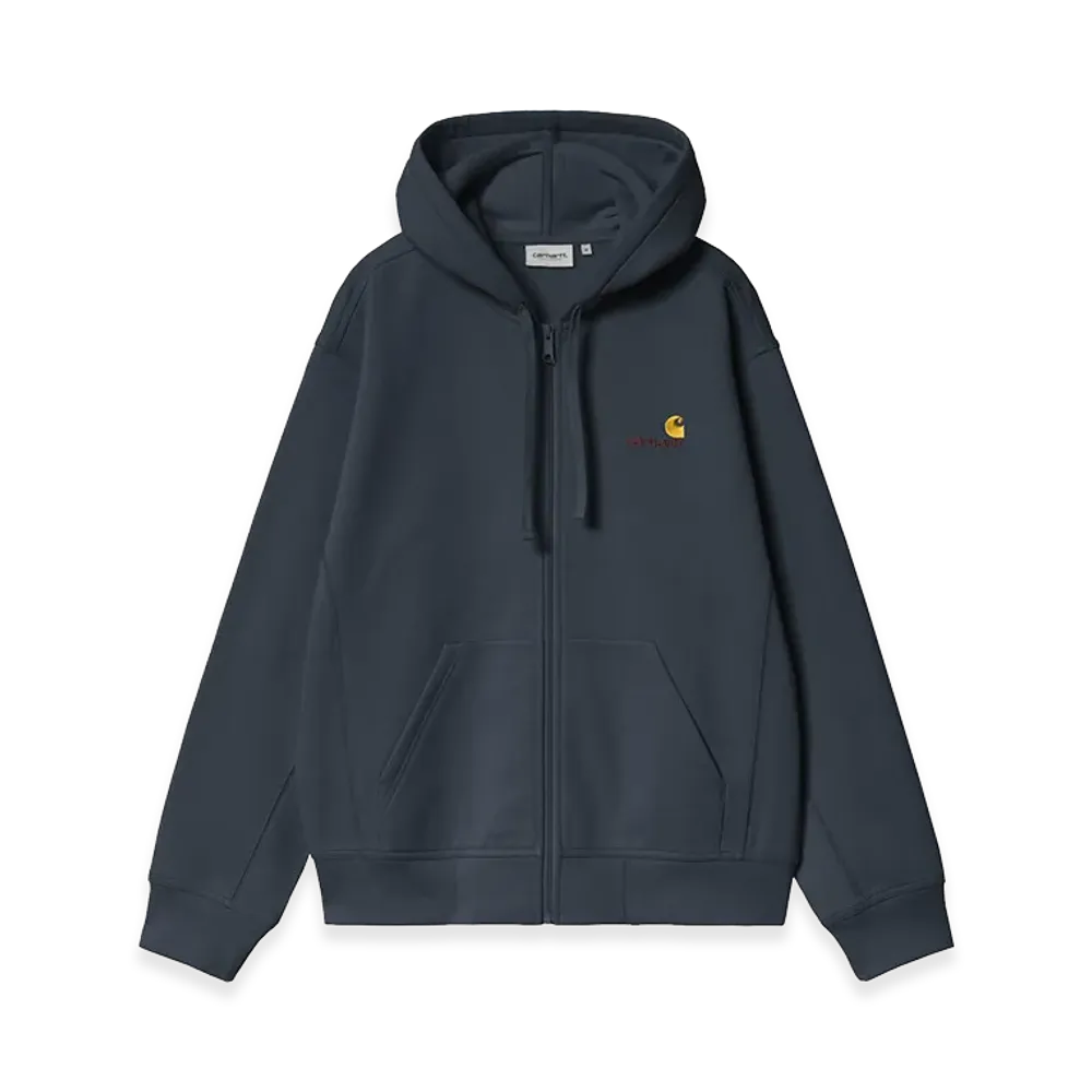 Carhartt WIP Hooded American Script Jacket "Deep Night"