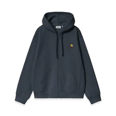 Carhartt WIP Hooded American Script Jacket "Deep Night"