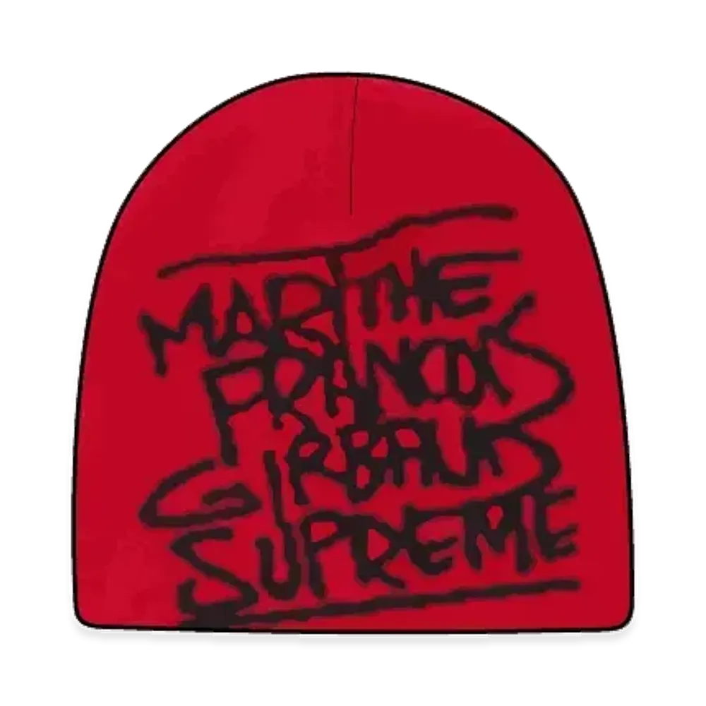 Supreme x Marithe + Francois Girbaud Beanie "Red"