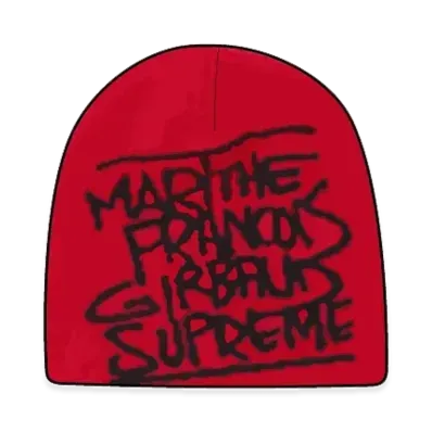 Supreme x Marithe + Francois Girbaud Beanie "Red"