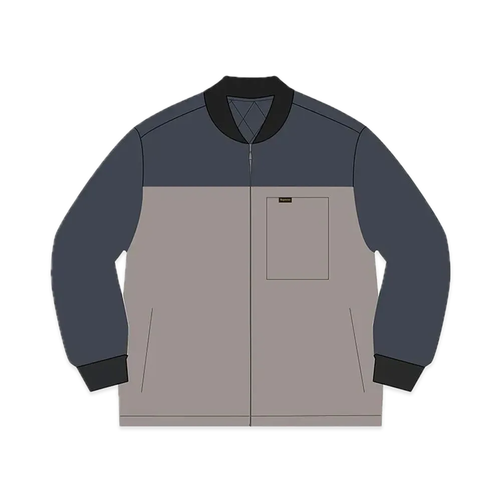Supreme Reversible Tech Work Jacket "Grey"
