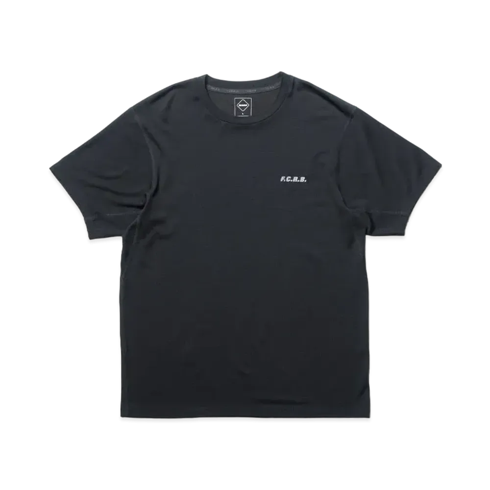 F.C.Real Bristol Wool Blend Authentic S/S Tee "Black"