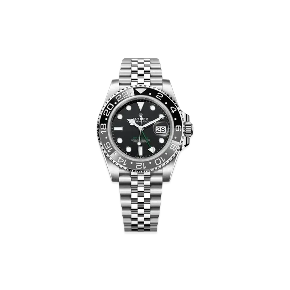 ROLEX GMT Master II 40mm Jubilee Bracelet "Black/Grey" 126710GRNR