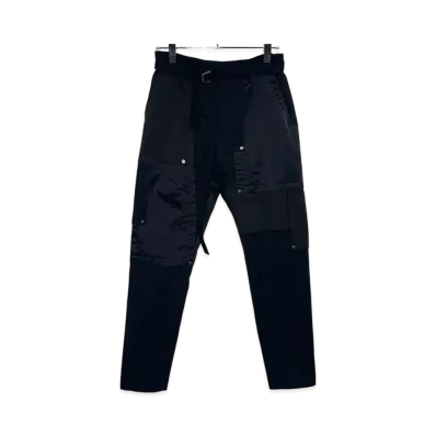 sacai 20AW Fabric Combo Pants "Black"