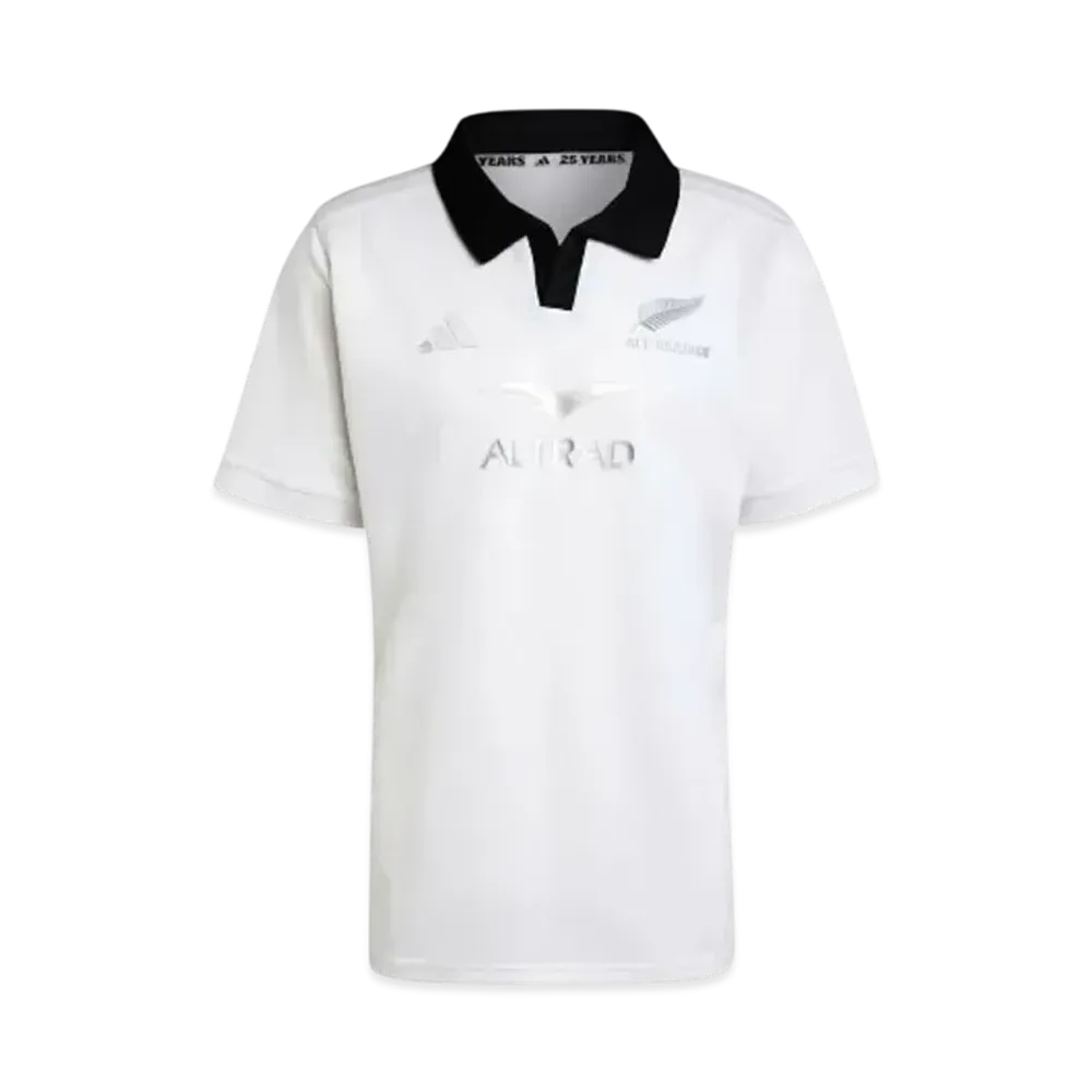adidas All Blacks Rugby Short Sleeve Jersey "White"