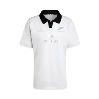 adidas All Blacks Rugby Short Sleeve Jersey "White"