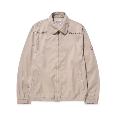 Cav Empt (C.E) COTTON ZIP JACKET "Beige"