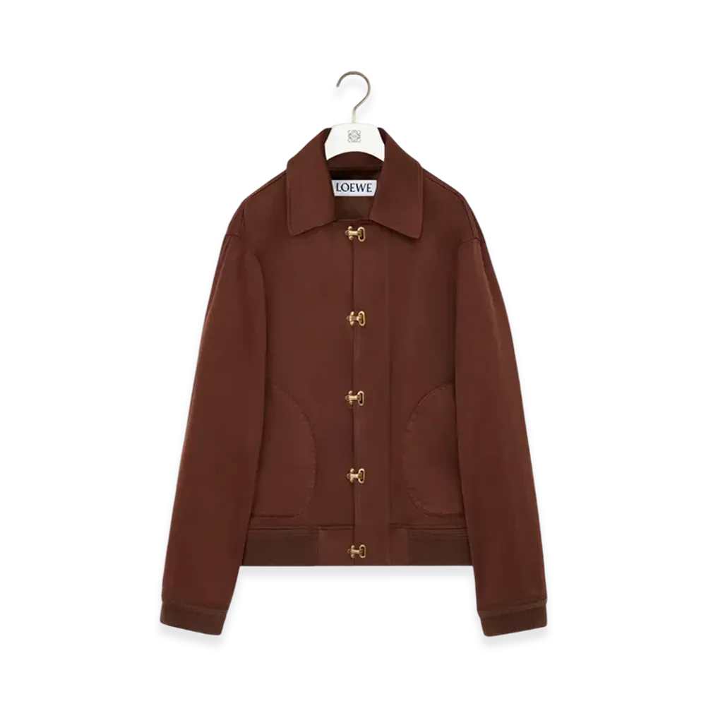 LOEWE Jacket "Brown/Dark Brown"