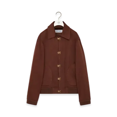LOEWE Jacket "Brown/Dark Brown"