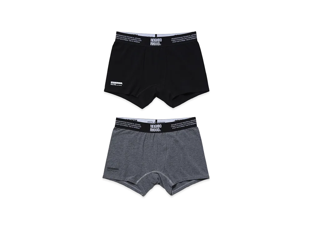 NEIGHBORHOOD Classic 2Pack Underpants "Black/Gray"