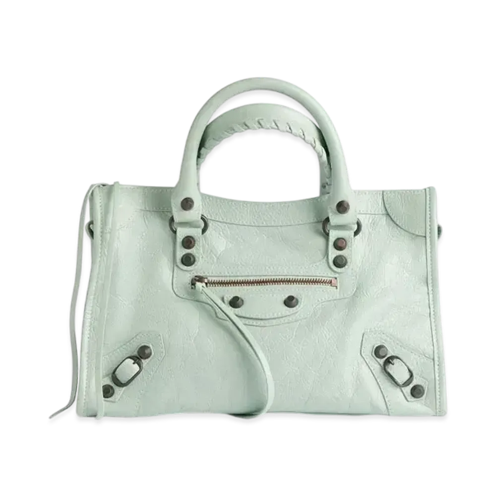 BALENCIAGA Le City Small Bag "Mineral Green"