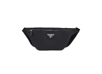 PRADA Re-Nylon And Saffiano Leather Belt Bag "Black"