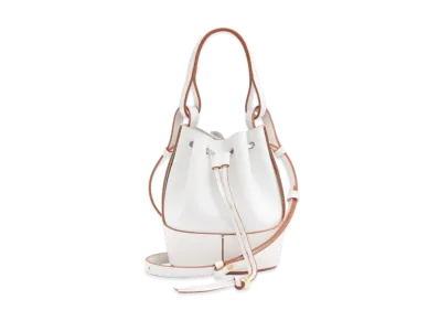 LOEWE Mini Balloon Bag In Nappa Calfskin "Soft White"