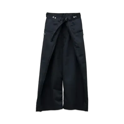 ANREALAGE Wrap Chino Pants "Black"