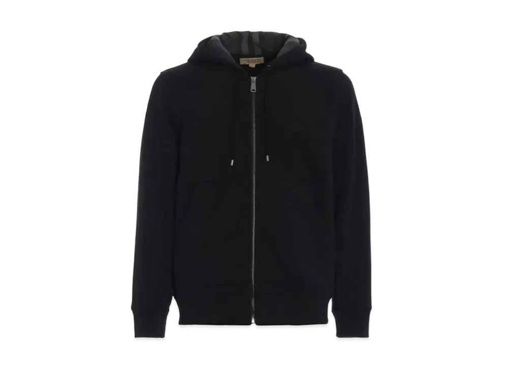 Burberry Men's Fordson Zipped Hoodie "Black"