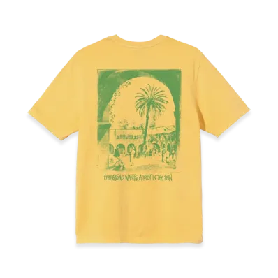 Stussy Spot in The Sun Pig Dyed Tee "Yellow"
