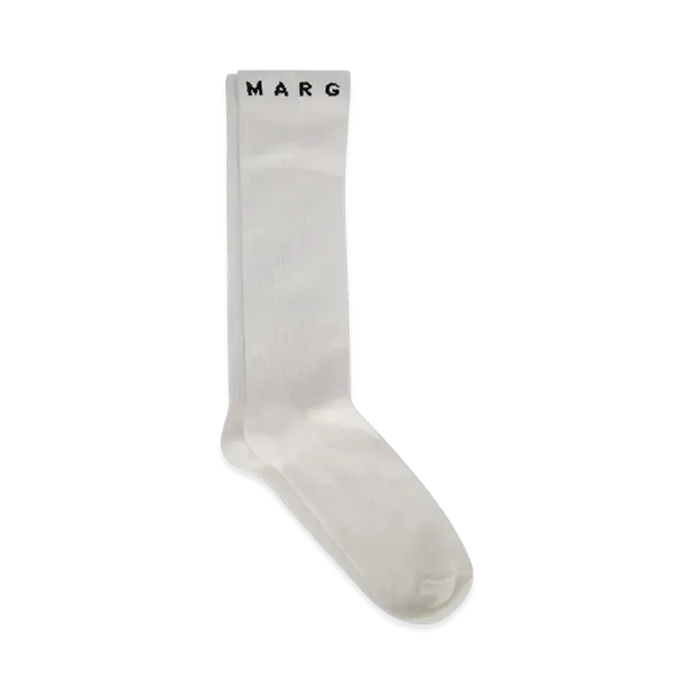 MM6 Maison Margiela Kids Calze "White"