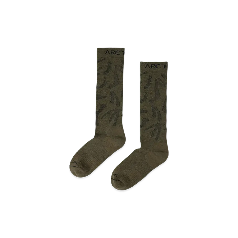 ARC'TERYX Merino Wool Grotto Ski Sock "Tatsu/Black" X000007369