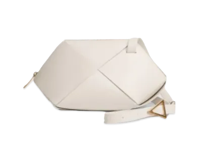 Bottega Veneta Pouch On Strap "Chalk"