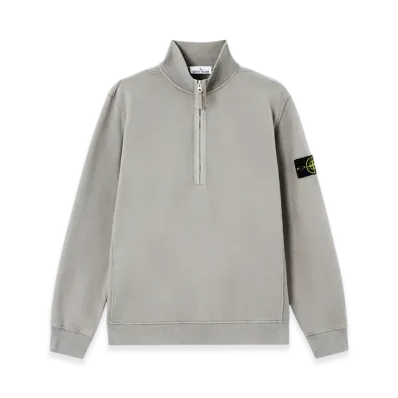 Stone Island 6100068 Brushed Organic Cotton Fleece "Cement"