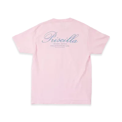 Weber x Priscilla T Shirt Logo "Pink"