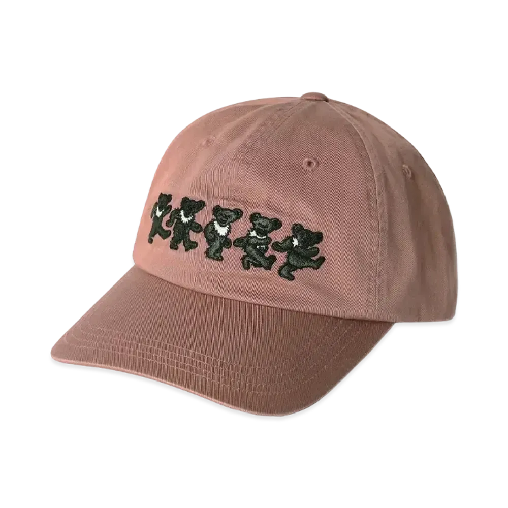 thisisneverthat x Grateful Dead Dancing Bears Cap "Plum"
