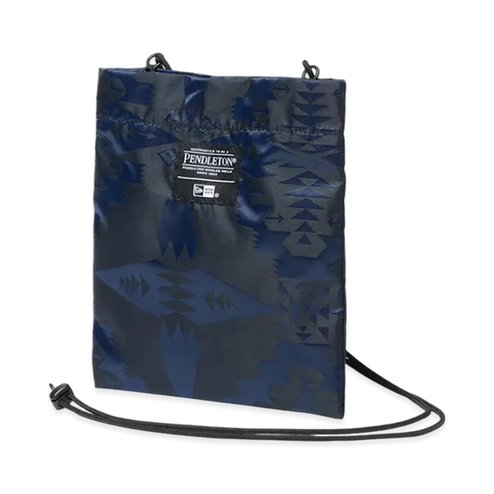 NEW ERA x Pendleton Flat Neck Pouch 0.6L "Navy"