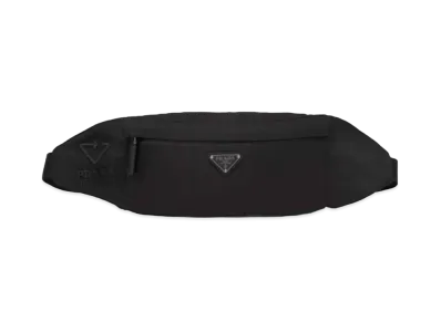 PRADA Re-Nylon And Saffiano Leather Belt Bag "Black"