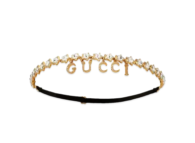 GUCCI Tiara With Gucci Script