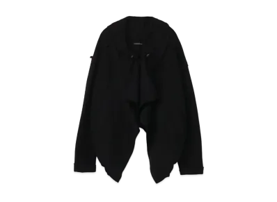Yohji Yamamoto Y's C/LYOCELL FLEECE PATCH BLOUSON "Black"