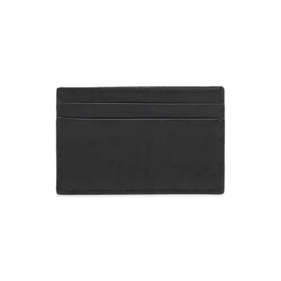 Alexander McQUEEN McQueen Graffiti Card Holder "Black"