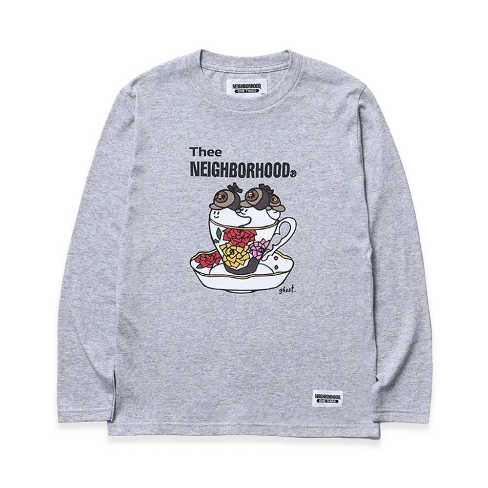 NEIGHBORHOOD Kids OT . Tee LS-4 "Gray"