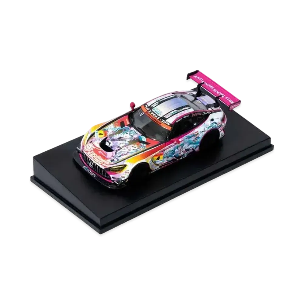 ANTI SOCIAL SOCIAL CLUB x GOOD SMILE RACING 1/64 SCALE MINI CAR RD.3 SUZUKA DIECAST F&F "Black"