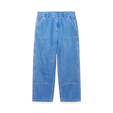Carhartt WIP Ethan Double Knee Pant "Blue/Stone Washed"