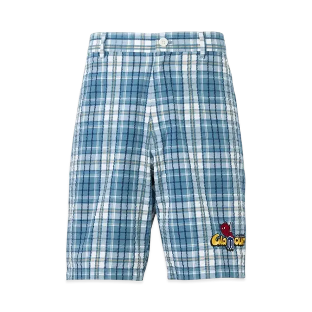 HYSTERIC GLAMOUR HG Fork Embroidered Shorts "Blue"
