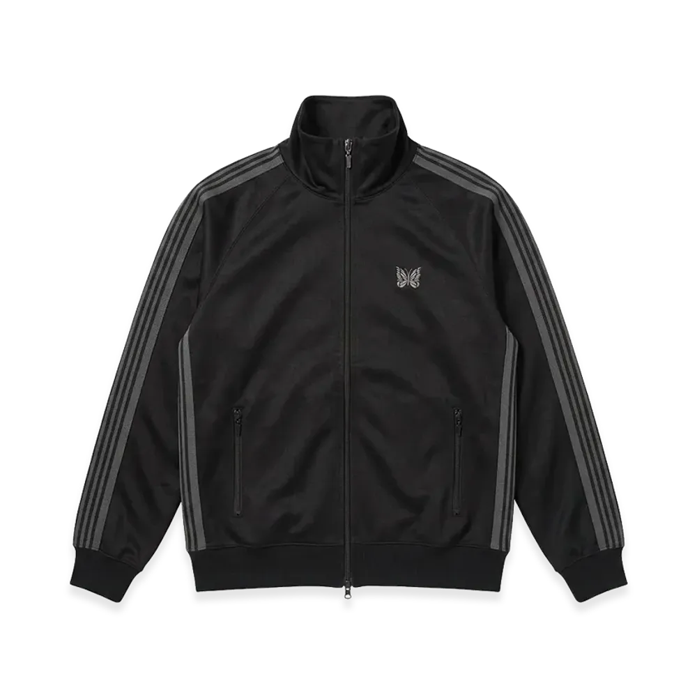 NEEDLES Track Jacket Poly Smooth "Black"