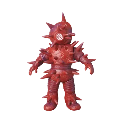 MEDICOM TOY "Toei Retro Sofvi Collection" -Android Kikaider- Violet Turban Shell
