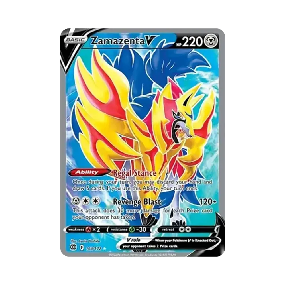 ザマゼンタV UR [163/172]【英語版】(ソード&シールド「ブリリアントスターズ」)