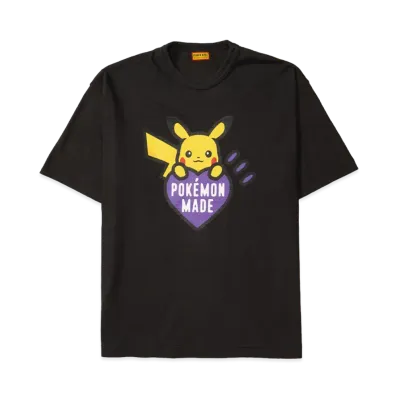 HUMAN MADE x Pokemon Made Graphic T-Shirt (Pikachu) Fukuoka "Black"